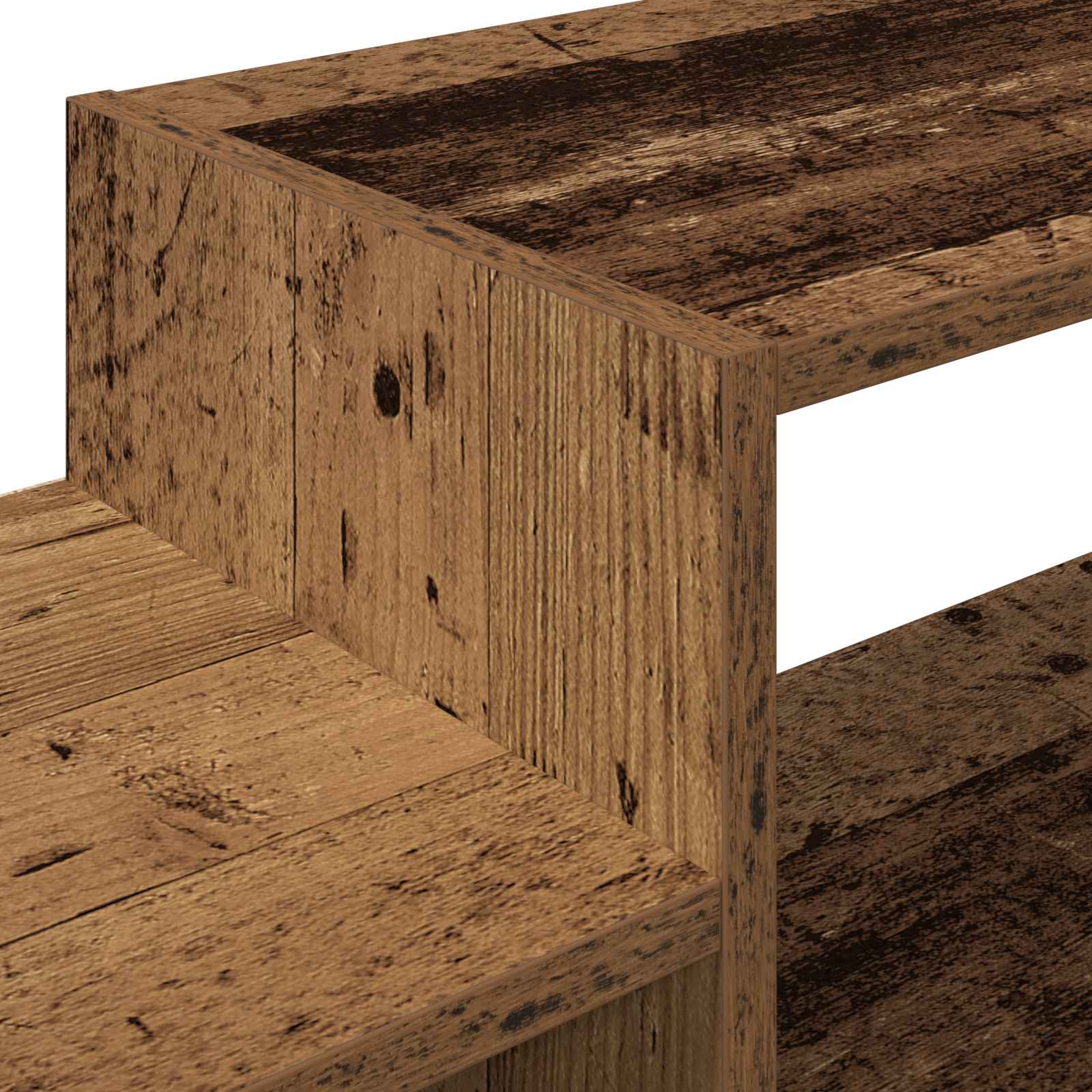 Mobile TV da Parete A parete Legno antico 140 x 28 x 21 cm | homemem39