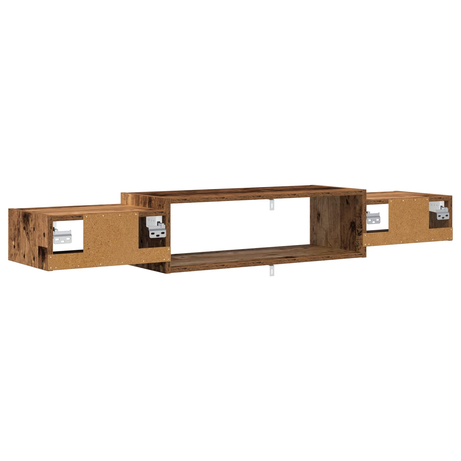 Mobile TV da Parete A parete Legno antico 140 x 28 x 21 cm | homemem39