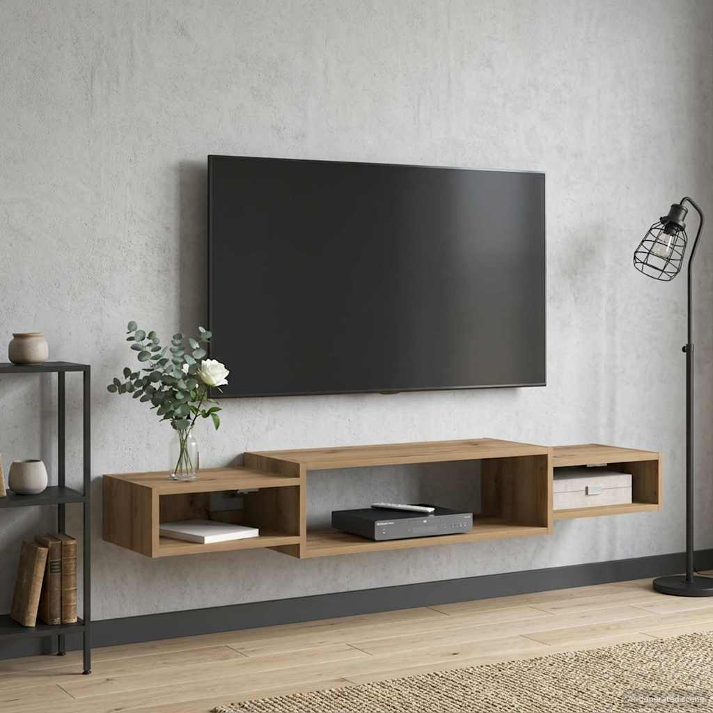 Mobile TV da Parete A parete Rovere Artigianale | homemem39