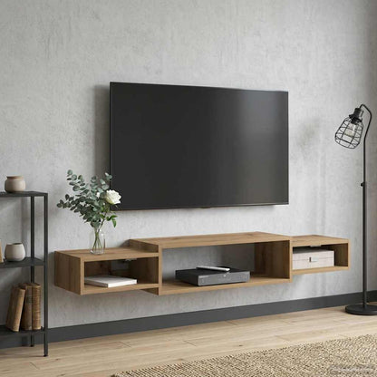 Mobile TV da Parete A parete Rovere Artigianale | homemem39