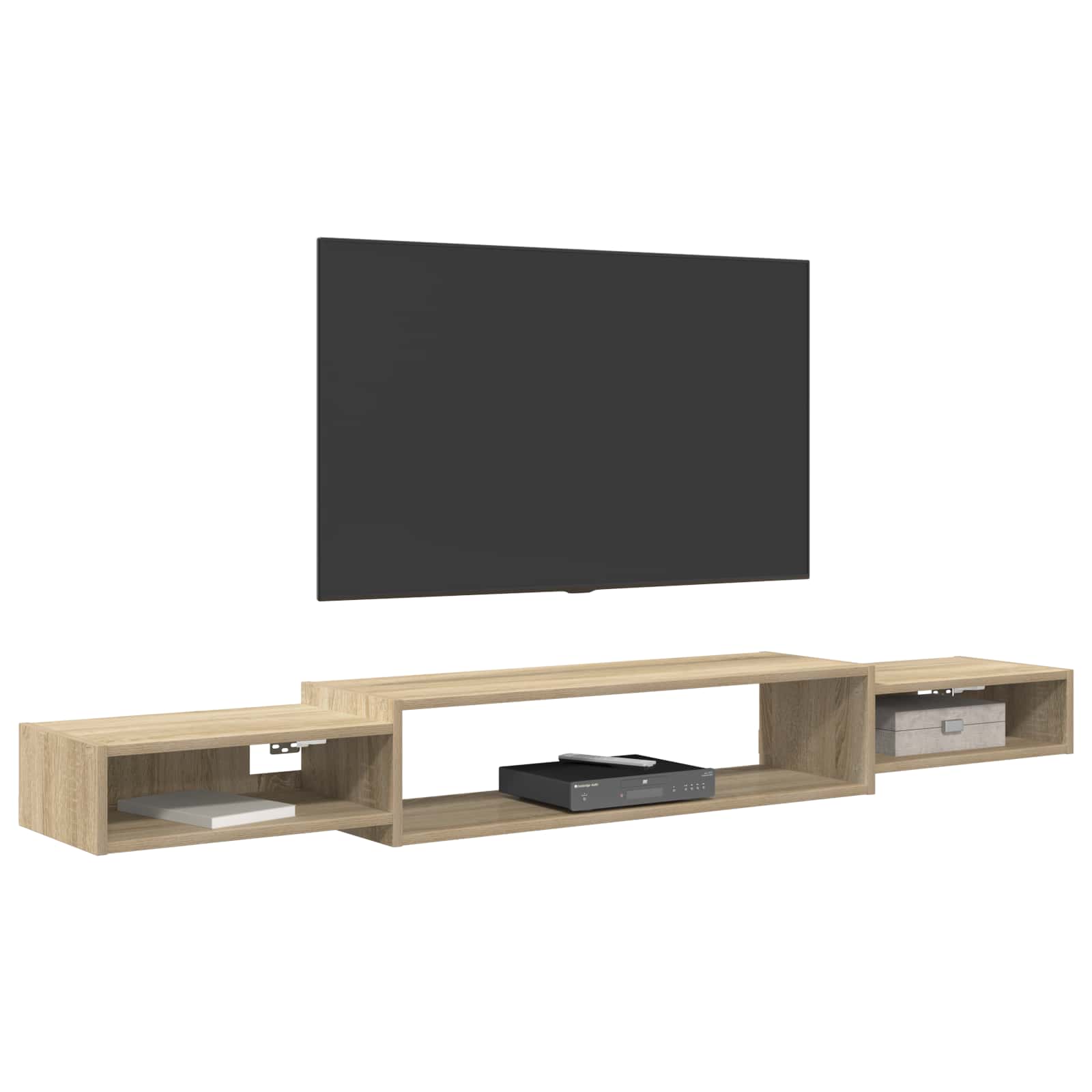 Mobile TV da Parete A parete Rovere Sonoma 180 x 28 x 21 cm | homemem39