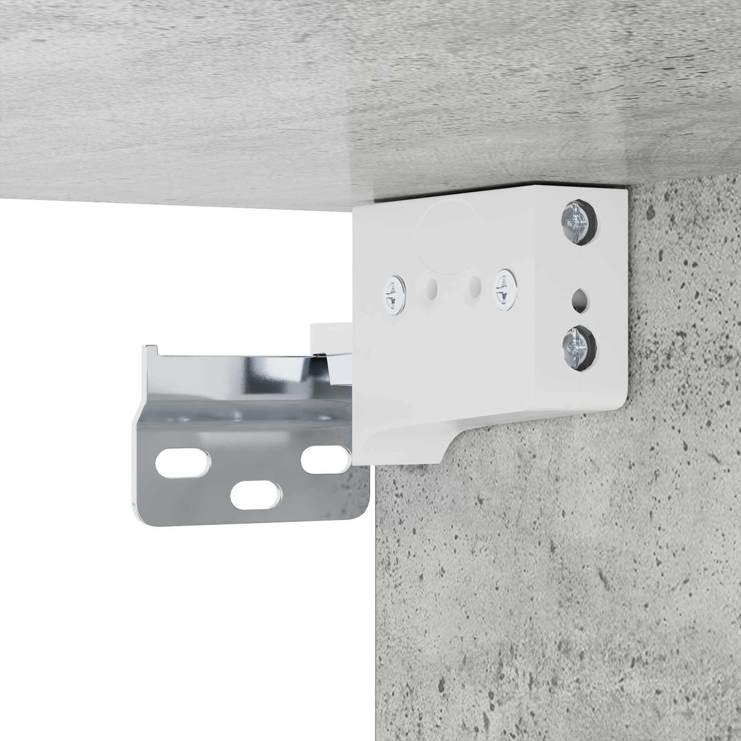 Mobile TV da Parete A parete Grigio Cemento 180 x 28 x 21 cm | homemem39