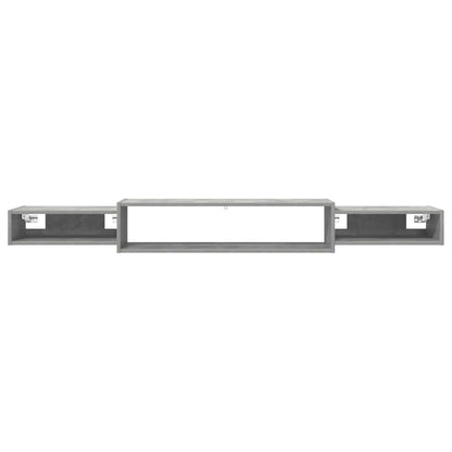 Mobile TV da Parete A parete Grigio Cemento 180 x 28 x 21 cm | homemem39