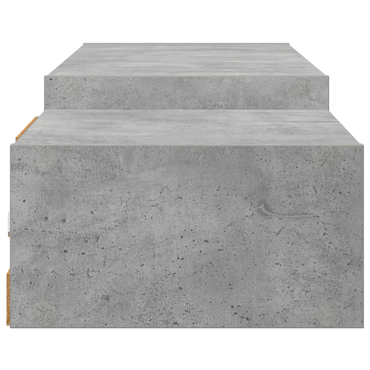 Mobile TV da Parete A parete Grigio Cemento 180 x 28 x 21 cm | homemem39