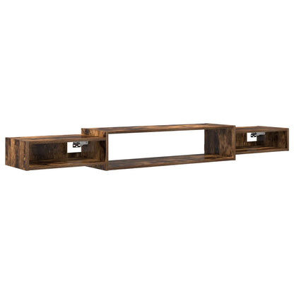 Mobile TV da Parete A parete Rovere Fumo 180 x 28 x 21 cm | homemem39