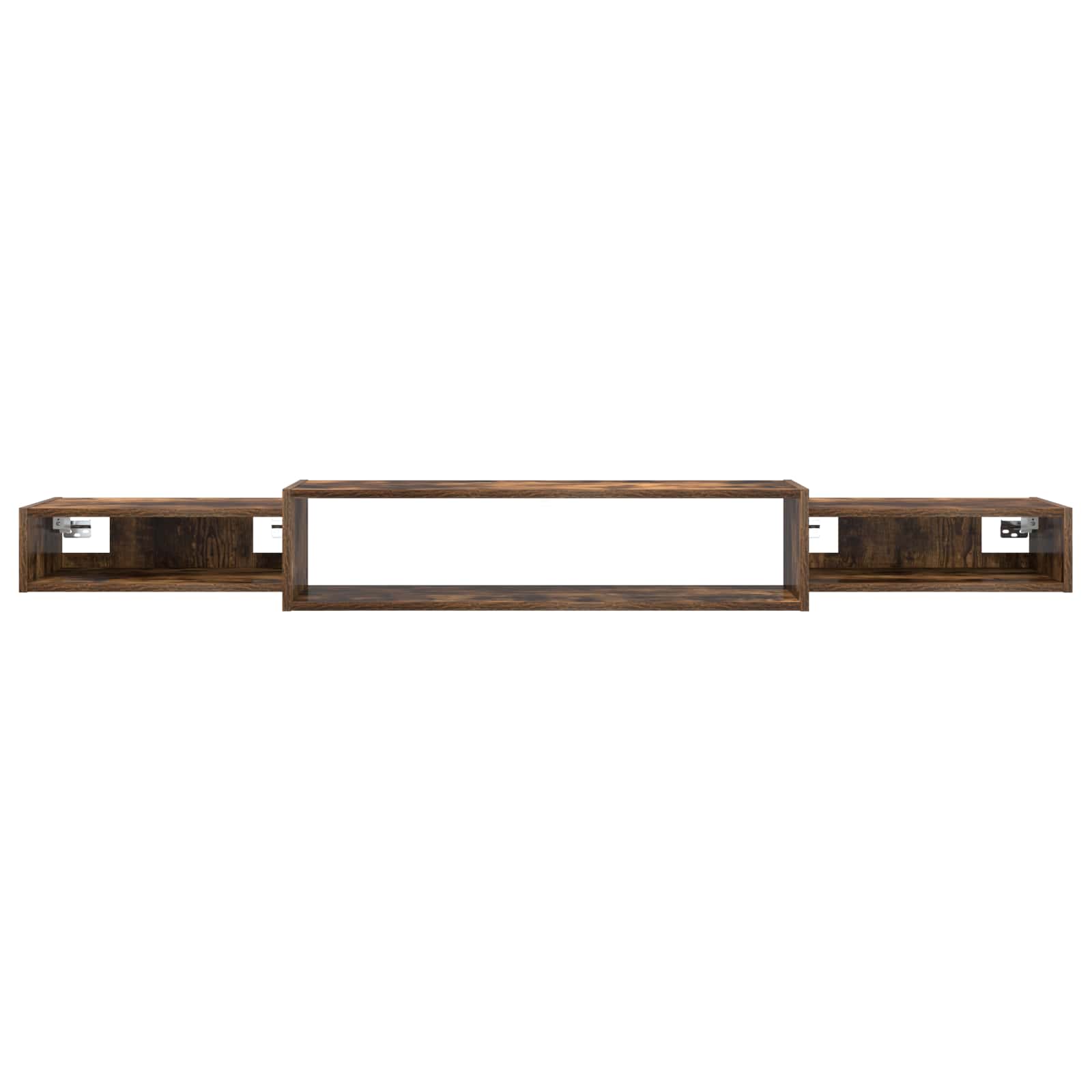 Mobile TV da Parete A parete Rovere Fumo 180 x 28 x 21 cm | homemem39