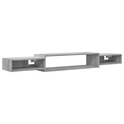 Mobile TV da Parete A parete Sonoma grigio 180 x 28 x 21 cm | homemem39