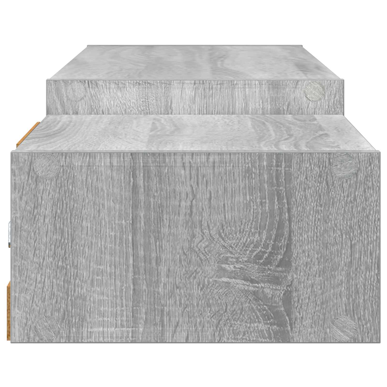 Mobile TV da Parete A parete Sonoma grigio 180 x 28 x 21 cm | homemem39