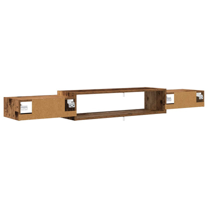 Mobile TV da Parete A parete Legno antico 180 x 28 x 21 cm | homemem39