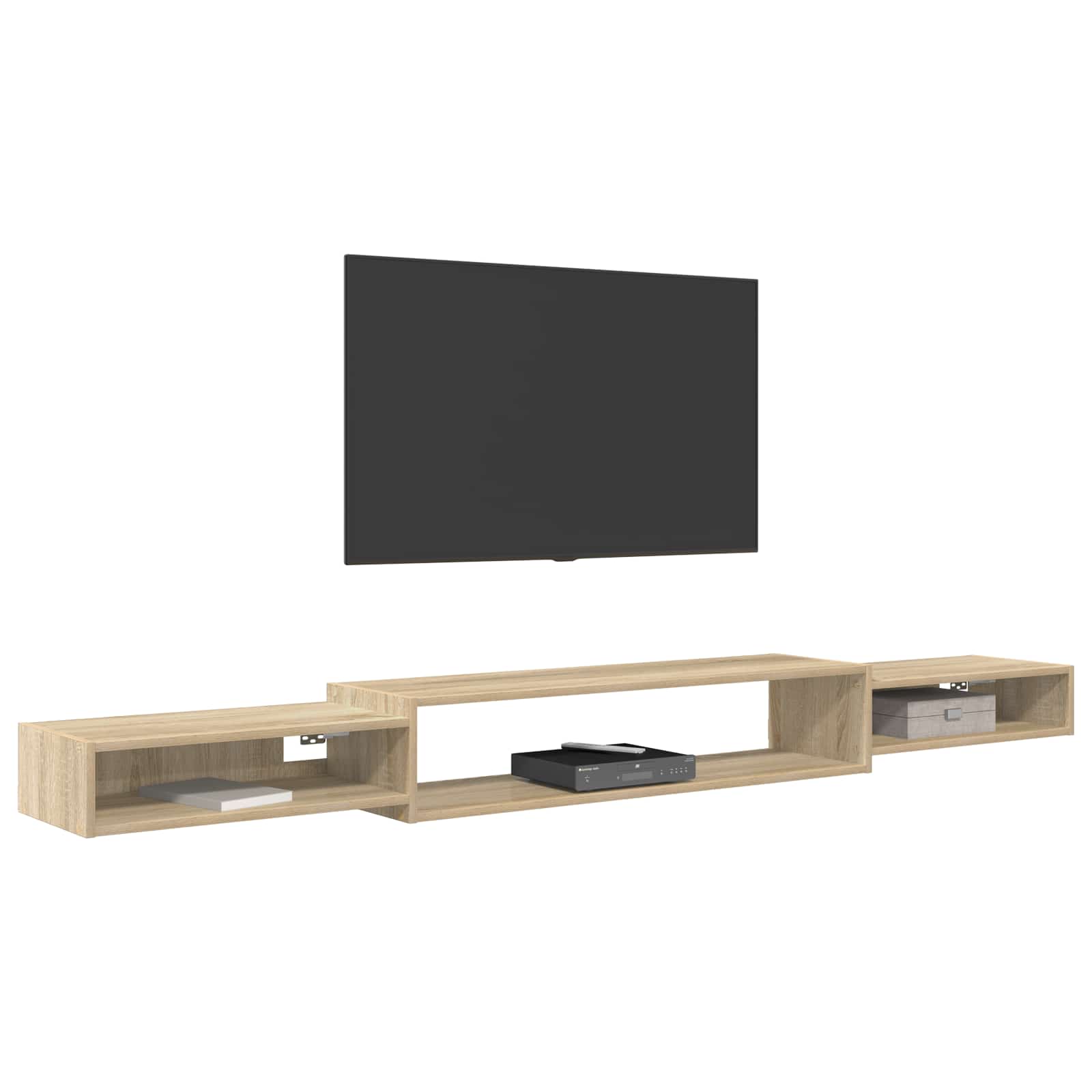 Mobile TV da Parete A parete Rovere Sonoma 220 x 28 x 21 cm | homemem39
