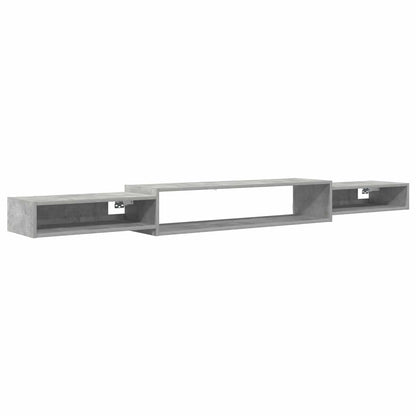 Mobile TV da Parete A parete Grigio Cemento 220 x 28 x 21 cm | homemem39