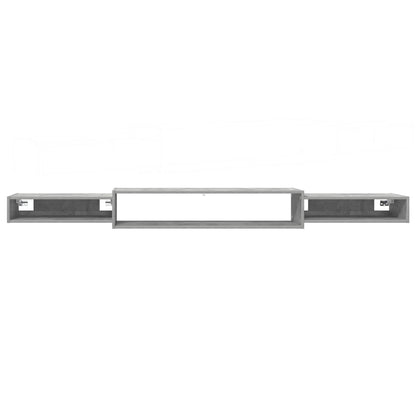 Mobile TV da Parete A parete Grigio Cemento 220 x 28 x 21 cm | homemem39