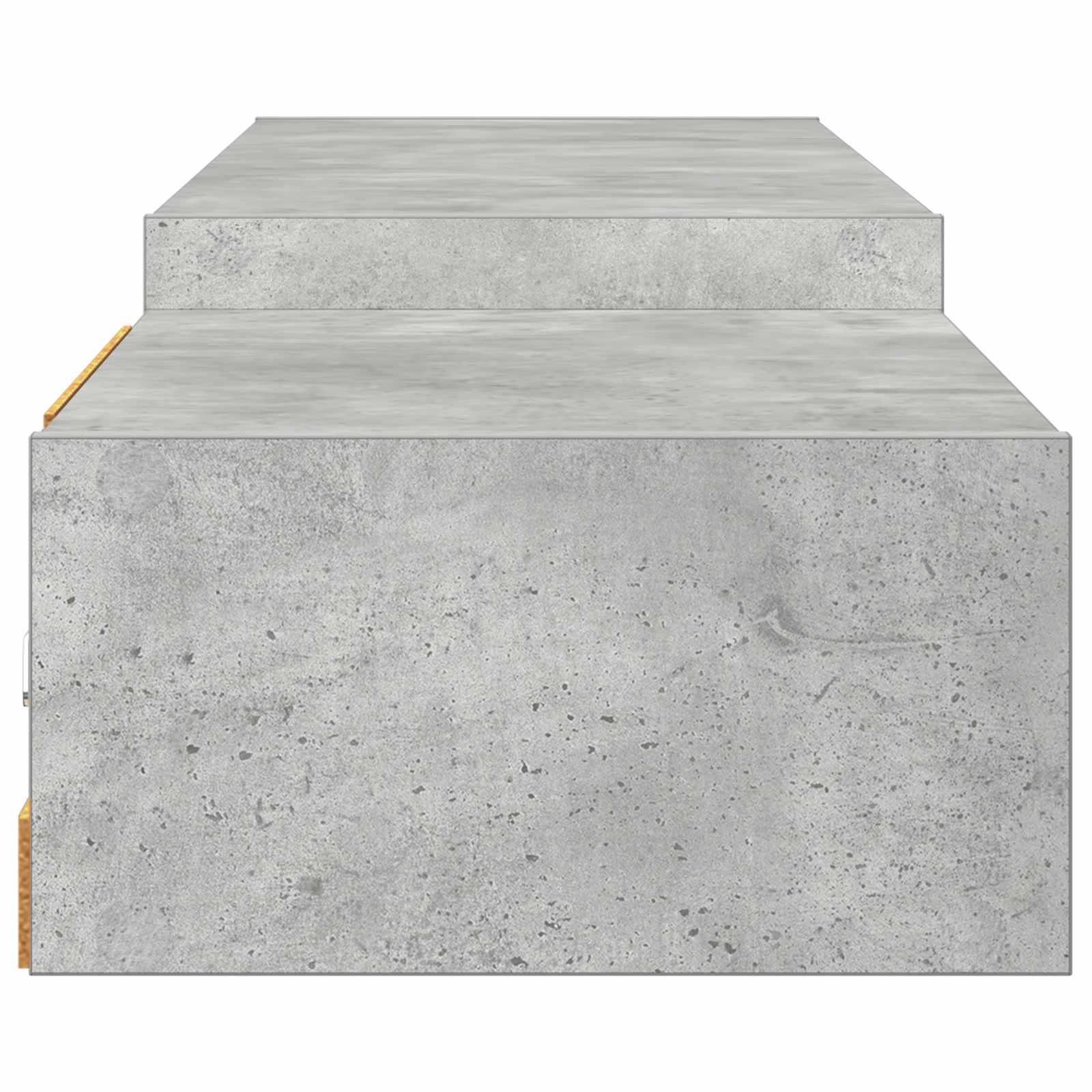 Mobile TV da Parete A parete Grigio Cemento 220 x 28 x 21 cm | homemem39