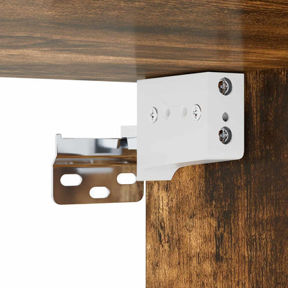 Mobile TV da Parete A parete Rovere Fumo 220 x 28 x 21 cm | homemem39