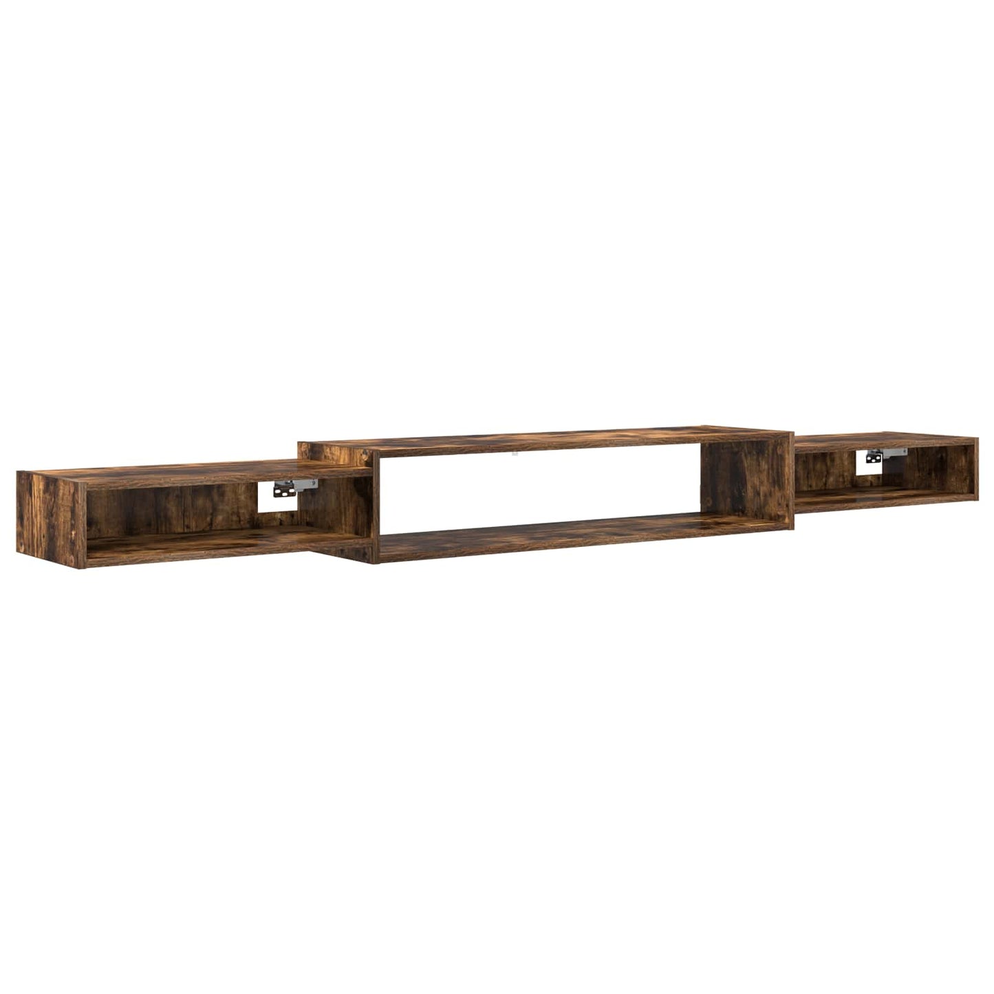 Mobile TV da Parete A parete Rovere Fumo 220 x 28 x 21 cm | homemem39