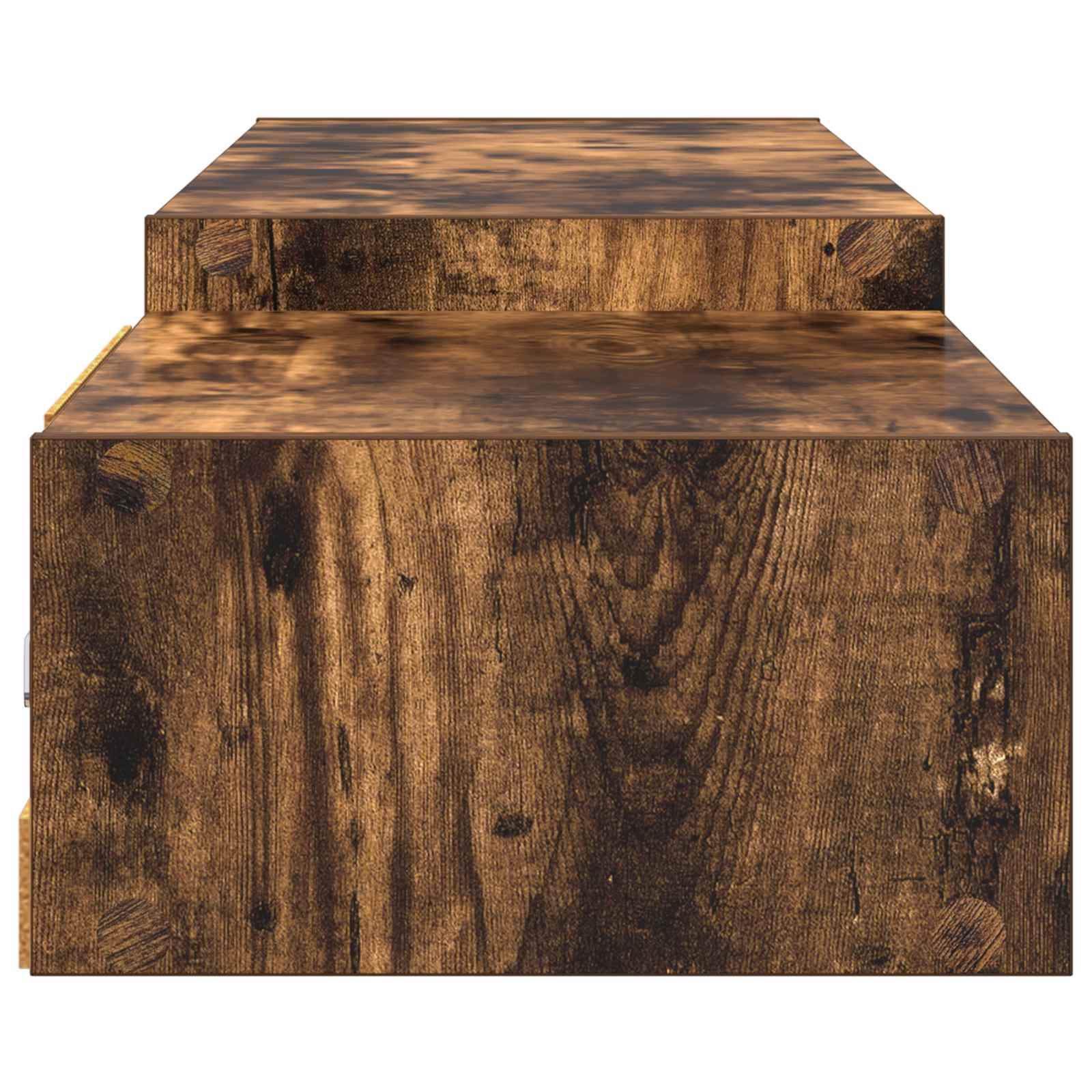 Mobile TV da Parete A parete Rovere Fumo 220 x 28 x 21 cm | homemem39