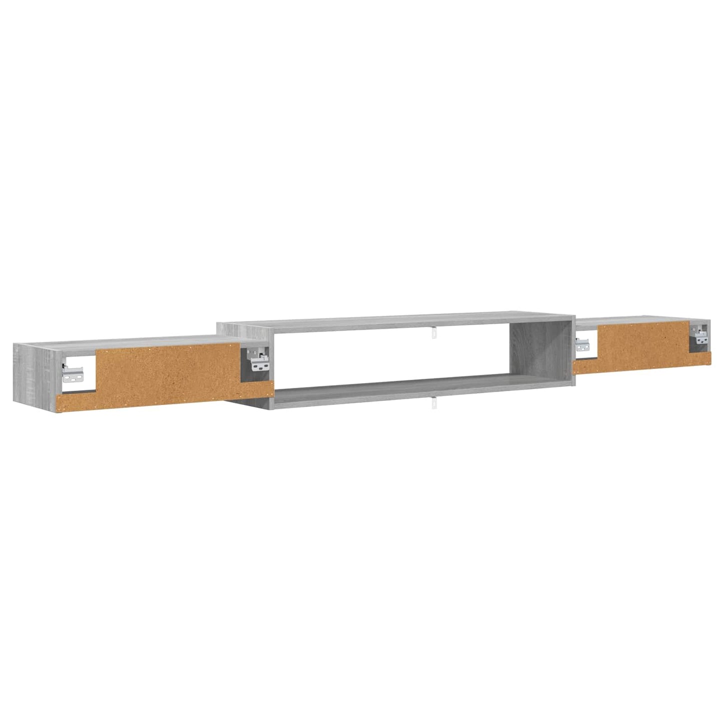 Mobile TV da Parete A parete Sonoma grigio 220 x 28 x 21 cm | homemem39