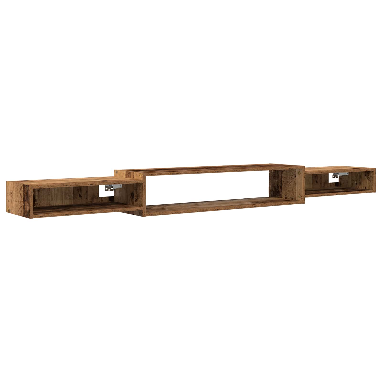 Mobile TV da Parete A parete Legno antico 220 x 28 x 21 cm | homemem39