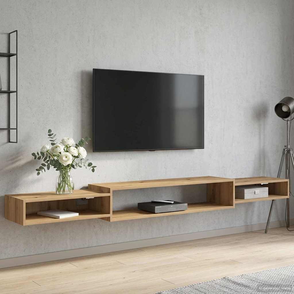 Mobile TV da Parete A parete Rovere Artigianale | homemem39