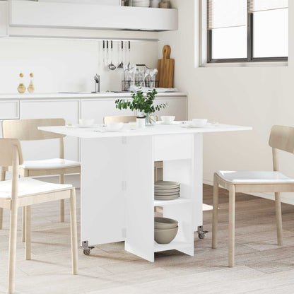 Tavolo da Pranzo 115 x 70 x 75 cm Legno ingegnerizzato Bianco