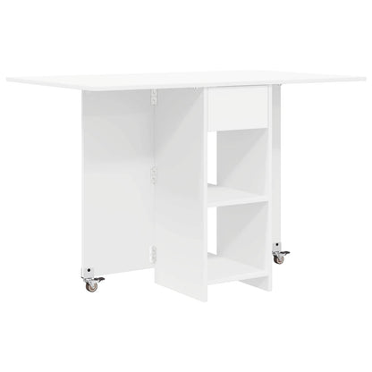 Tavolo da Pranzo 115 x 70 x 75 cm Legno ingegnerizzato Bianco | homemem39