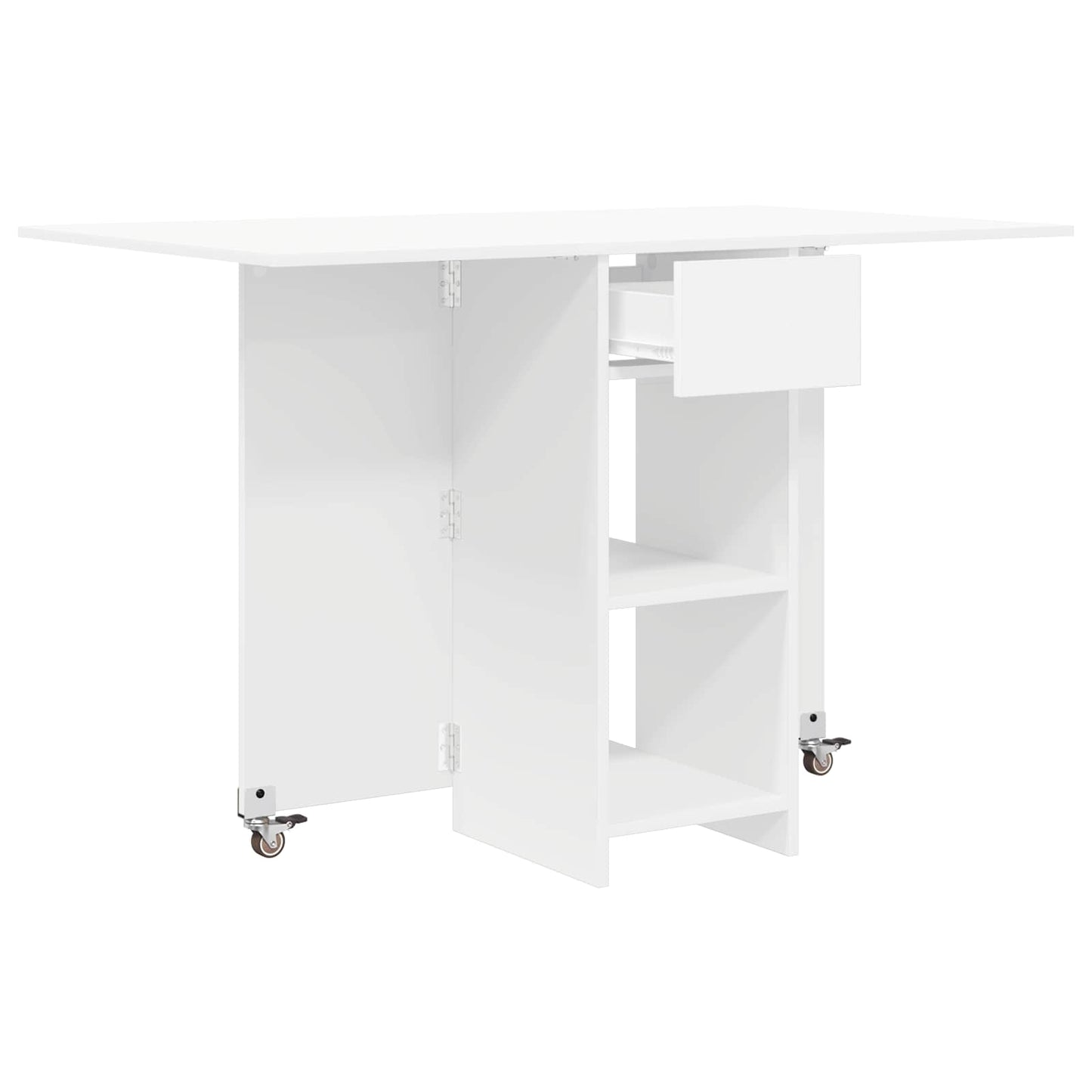 Tavolo da Pranzo 115 x 70 x 75 cm Legno ingegnerizzato Bianco | homemem39