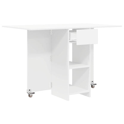 Tavolo da Pranzo 115 x 70 x 75 cm Legno ingegnerizzato Bianco | homemem39