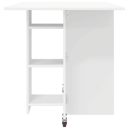 Tavolo da Pranzo 115 x 70 x 75 cm Legno ingegnerizzato Bianco