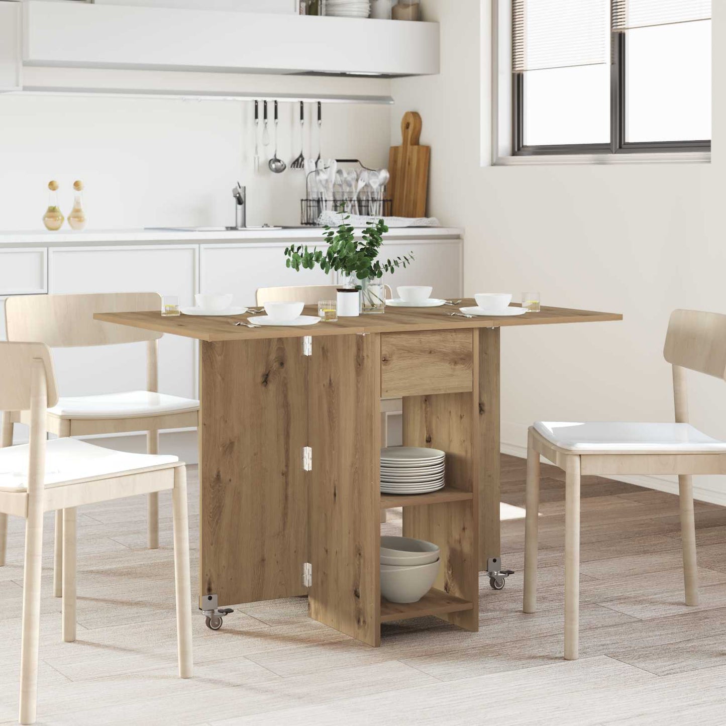 Tavolo da Pranzo 115 x 70 x 75 cm Legno ingegnerizzato | homemem39