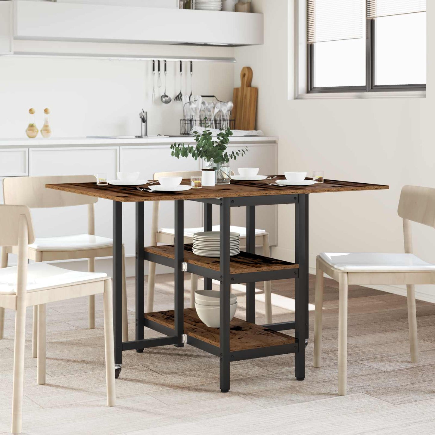 Tavolo da Pranzo 122 x 80 x 76,5 cm Legno ingegnerizzato | homemem39