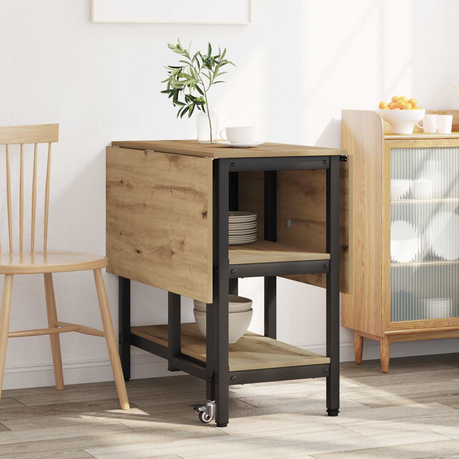 Tavolo da Pranzo 122 x 80 x 76,5 cm Legno ingegnerizzato | homemem39