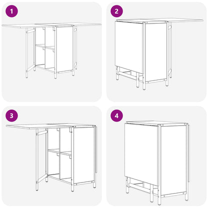 Tavolo da Pranzo 144 x 60 x 75 cm Legno ingegnerizzato | homemem39