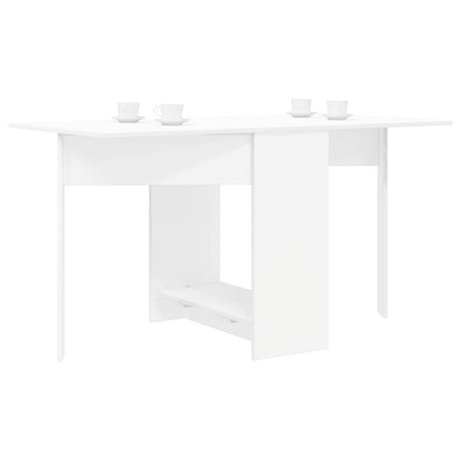 Tavolo da Pranzo 138 x 70 x 73,5 cm Legno ingegnerizzato Bianco