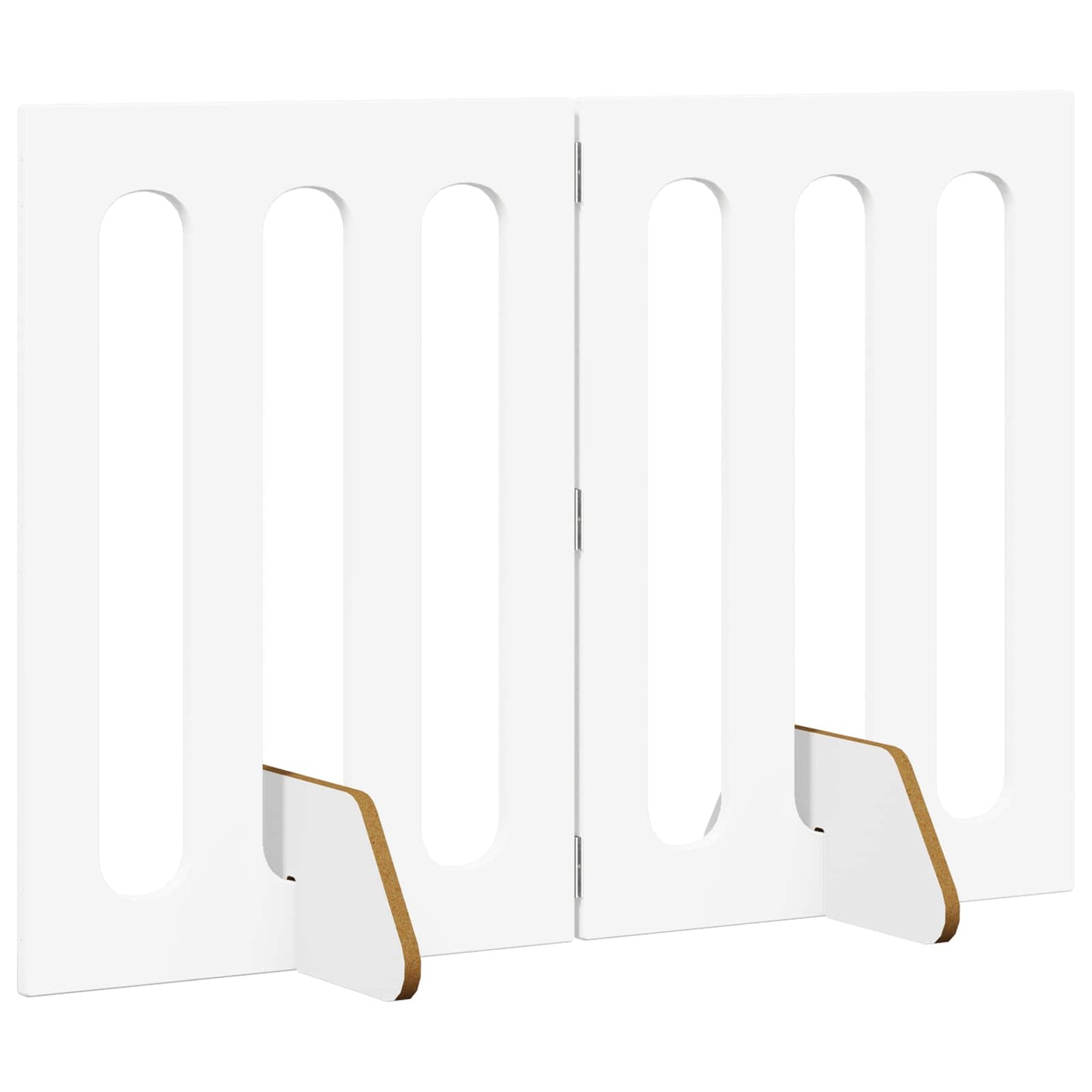 Recinto pieghevole per animali 2 pcs Bianco 100,5 x 38 x 70 cm | homemem39
