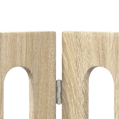 Recinto pieghevole per animali 2 pcs Rovere Sonoma | homemem39