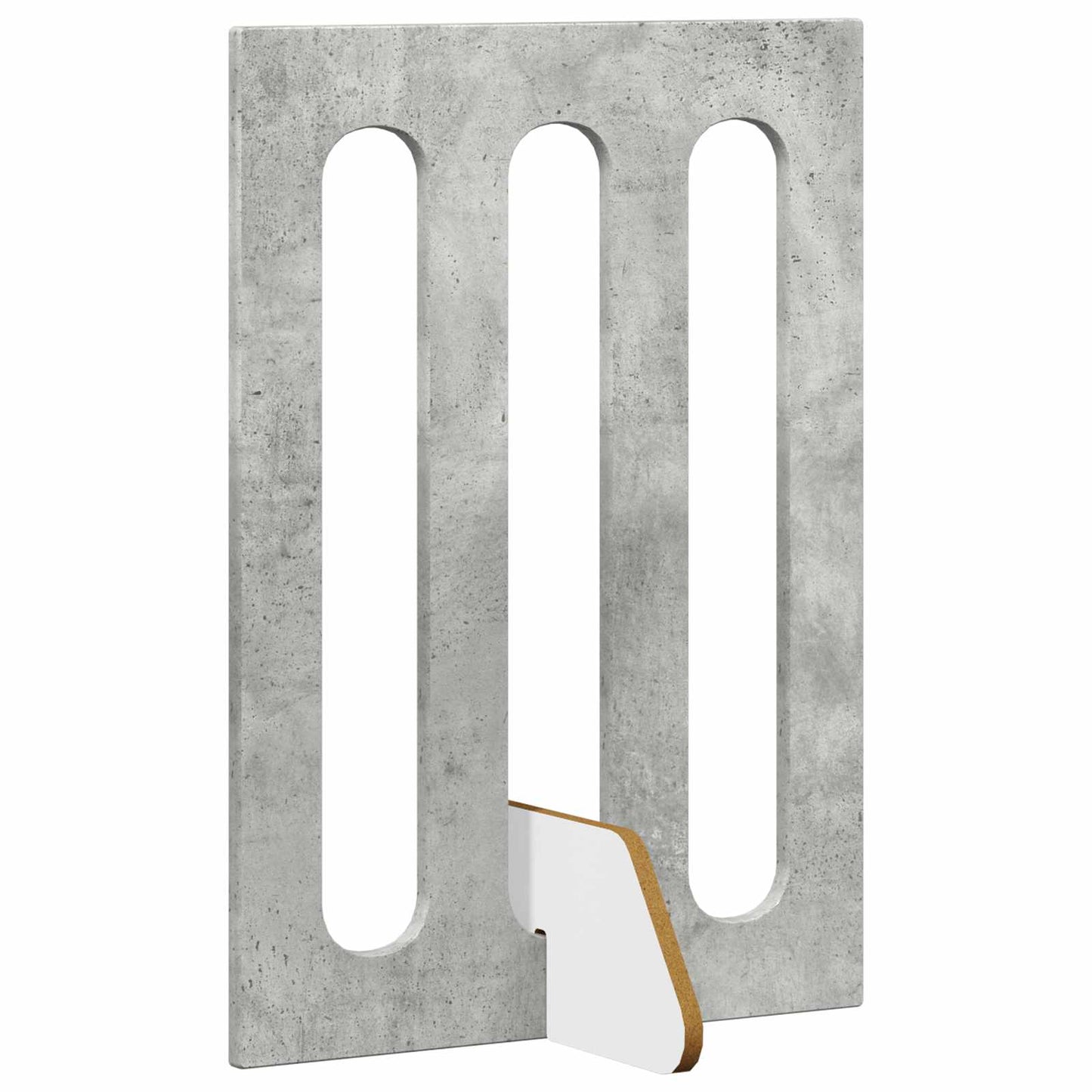 Recinto pieghevole per animali 4 pcs Grigio Cemento | homemem39