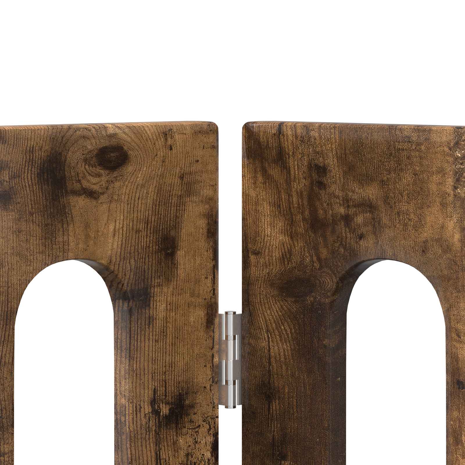 Recinto pieghevole per animali 2 pcs Quercia Affumicata | homemem39
