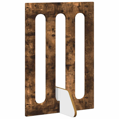 Recinto pieghevole per animali 4 pcs Quercia Affumicata | homemem39