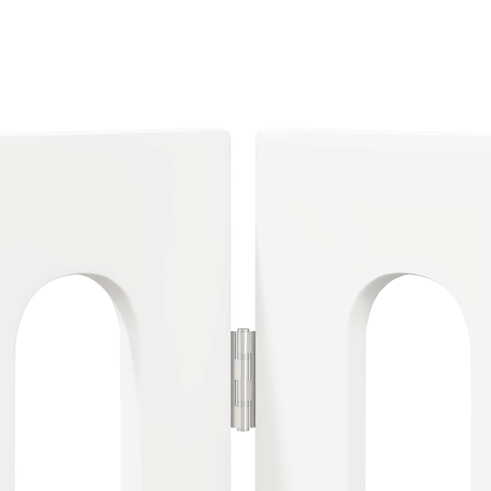 Recinto pieghevole per animali 2 pcs Bianco 100,5 x 38 x 90 cm | homemem39