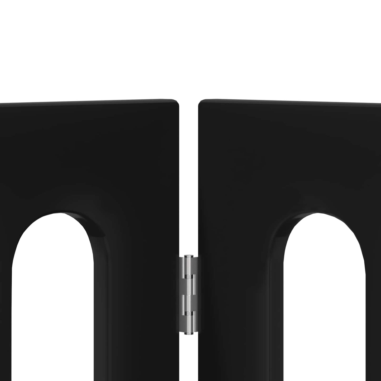 Recinto pieghevole per animali 2 pcs Rovere Nero | homemem39