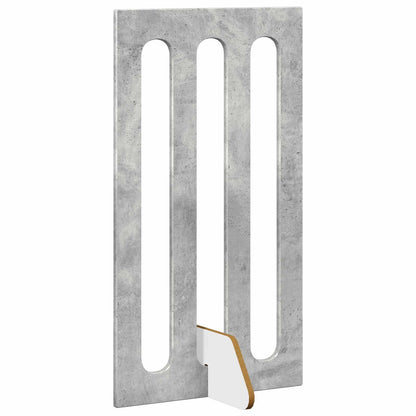 Recinto pieghevole per animali 2 pcs Grigio Cemento | homemem39