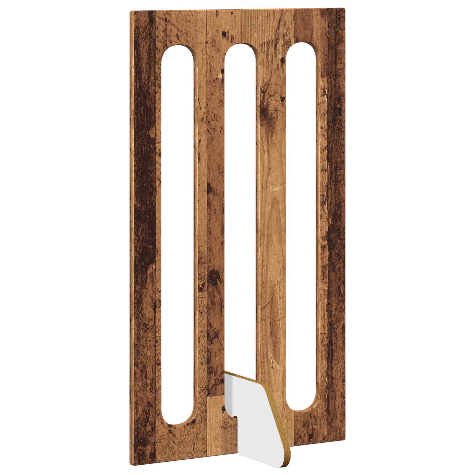 Recinto pieghevole per animali 4 pcs Legno di quercia | homemem39