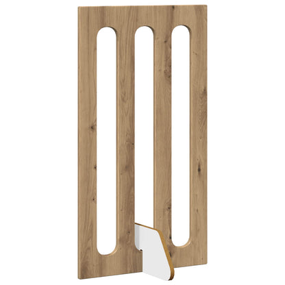 Recinto pieghevole per animali 2 pcs Rovere Artigianale | homemem39