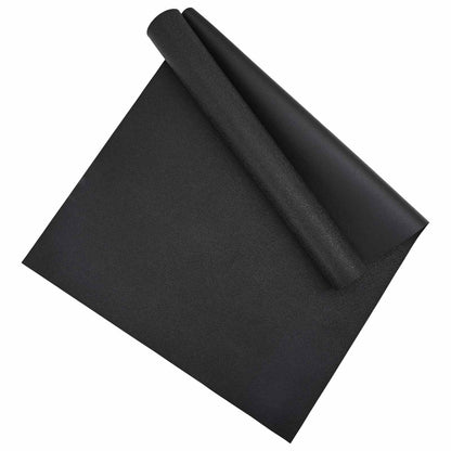 Tappetino di Protezione Sportiva Nero 200 x 90 x 0,6 cm