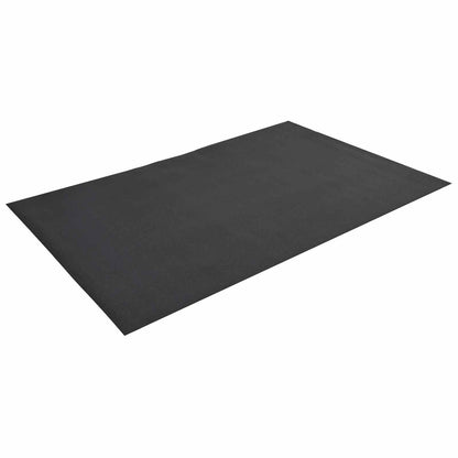 Tappetino di Protezione Sportiva Nero 183 x 122 x 0,6 cm