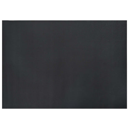 Tappetino di Protezione Sportiva Nero 213 x 152 x 0,6 cm