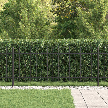 Recinzione a punte Asten Nero 200 x 130 cm | homemem39