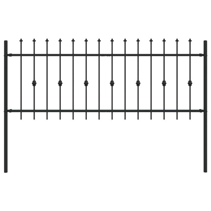 Recinzione a punte Asten Nero 200 x 130 cm