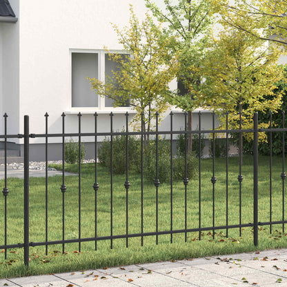 Recinzione a punte Asten Nero 200 x 150 cm