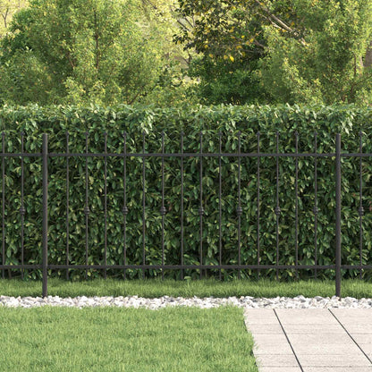 Recinzione a punte Asten Nero 200 x 150 cm | homemem39